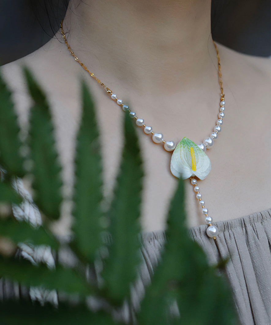 YIHE Ceramic Accessories "Laceleaf"