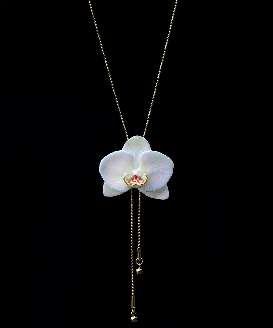 YIHE Ceramic Accessories "Moth Orchid"