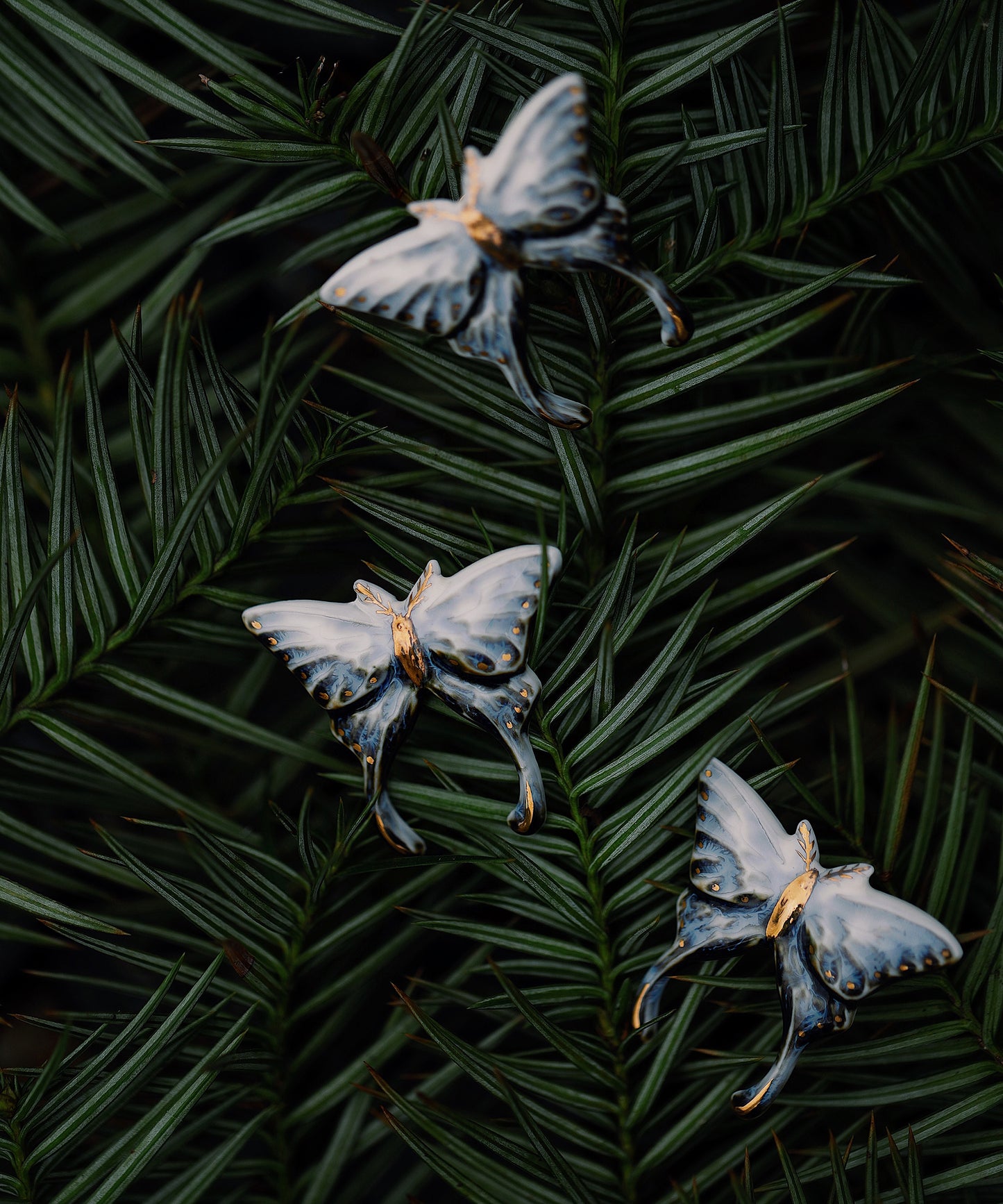 YIHE Ceramic Brooches "Butterfly"