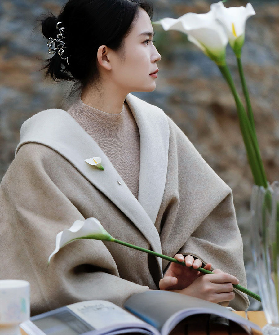YIHE Ceramic Brooches "Calla Lily"