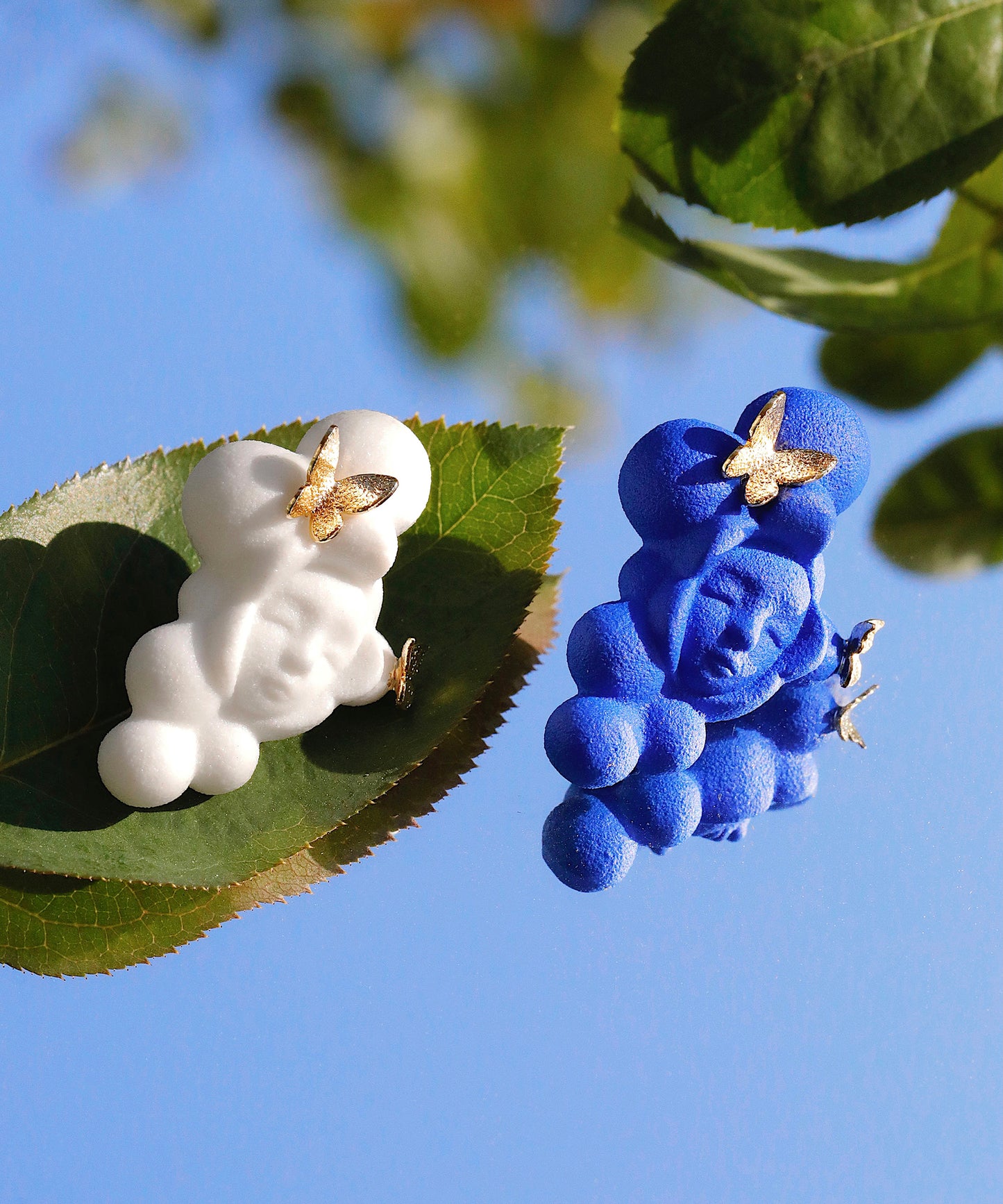 YIHE Ceramic Brooches "Cloud Cradle"