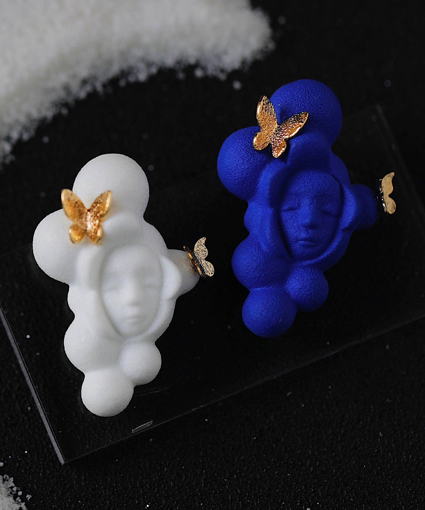 YIHE Ceramic Brooches "Cloud Cradle"