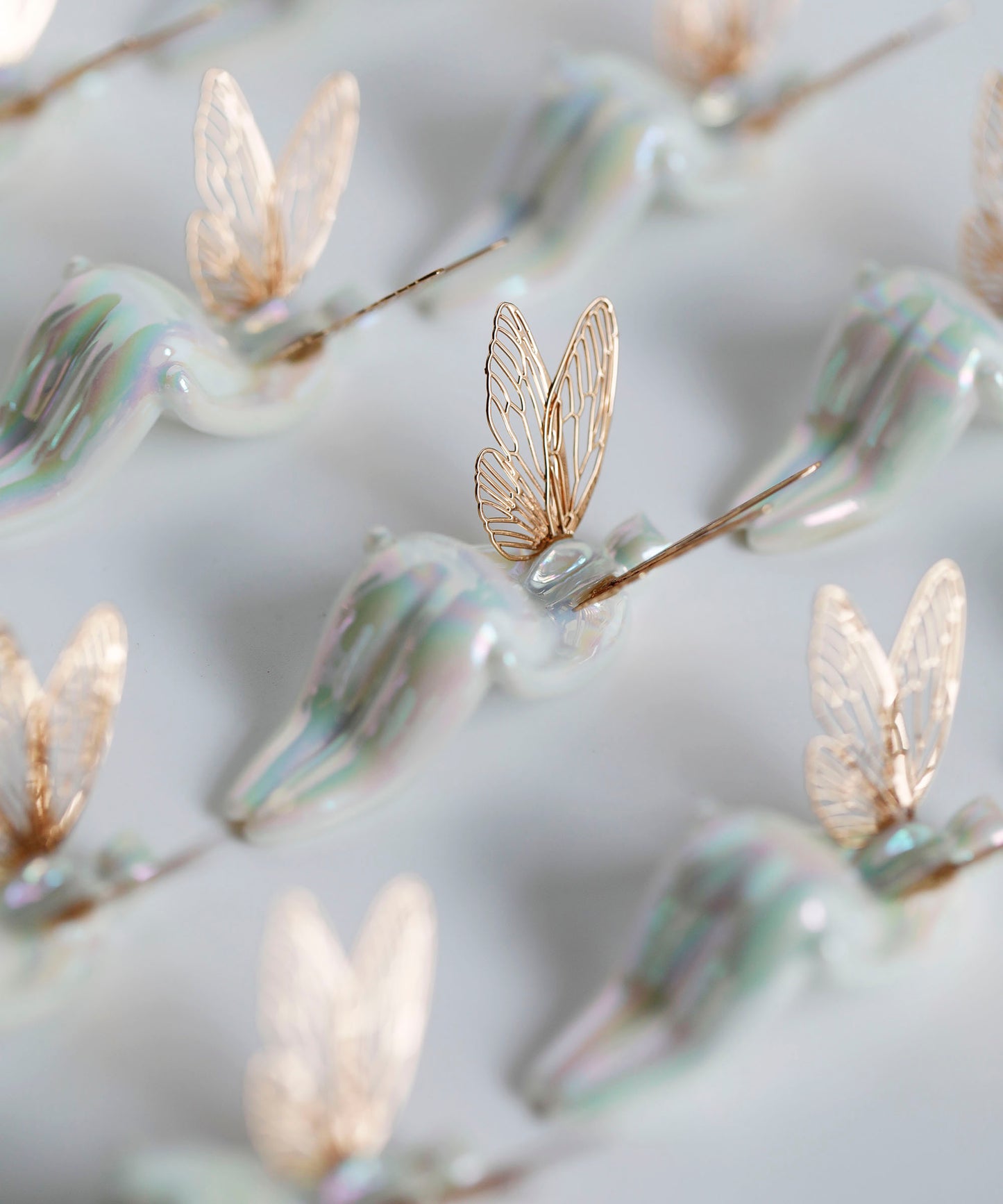 YIHE Ceramic Brooches "Crawling Fun"