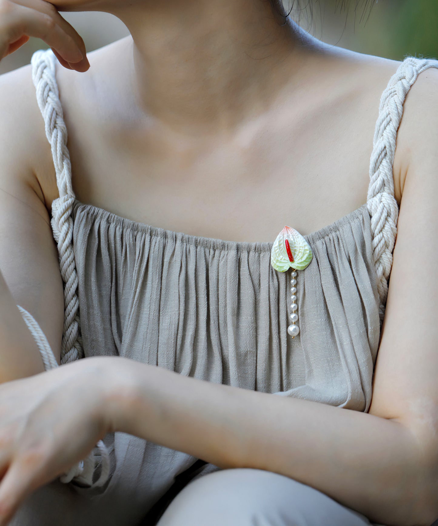 YIHE Ceramic Accessories "Laceleaf"