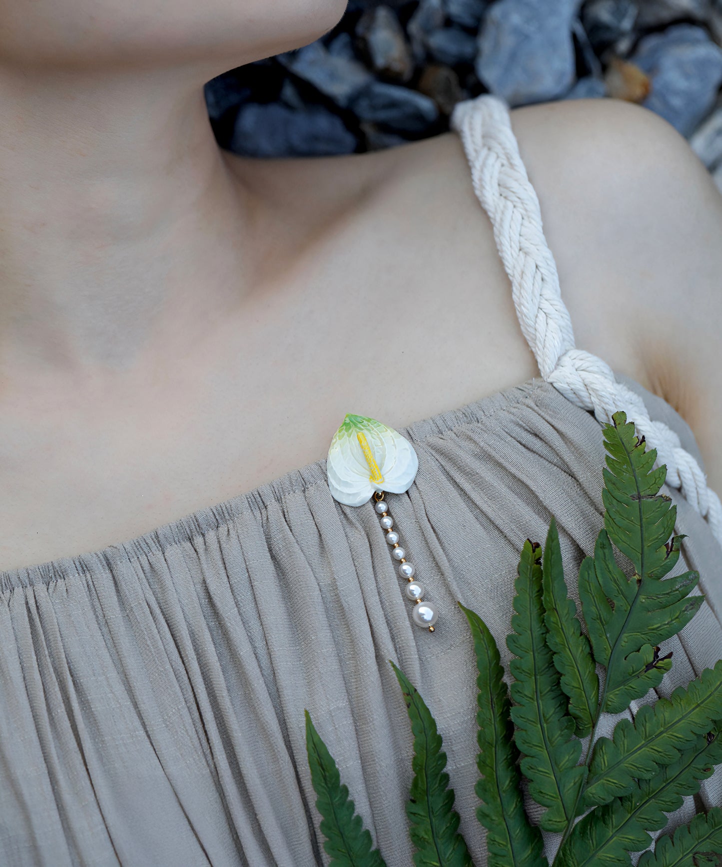 YIHE Ceramic Accessories "Laceleaf"