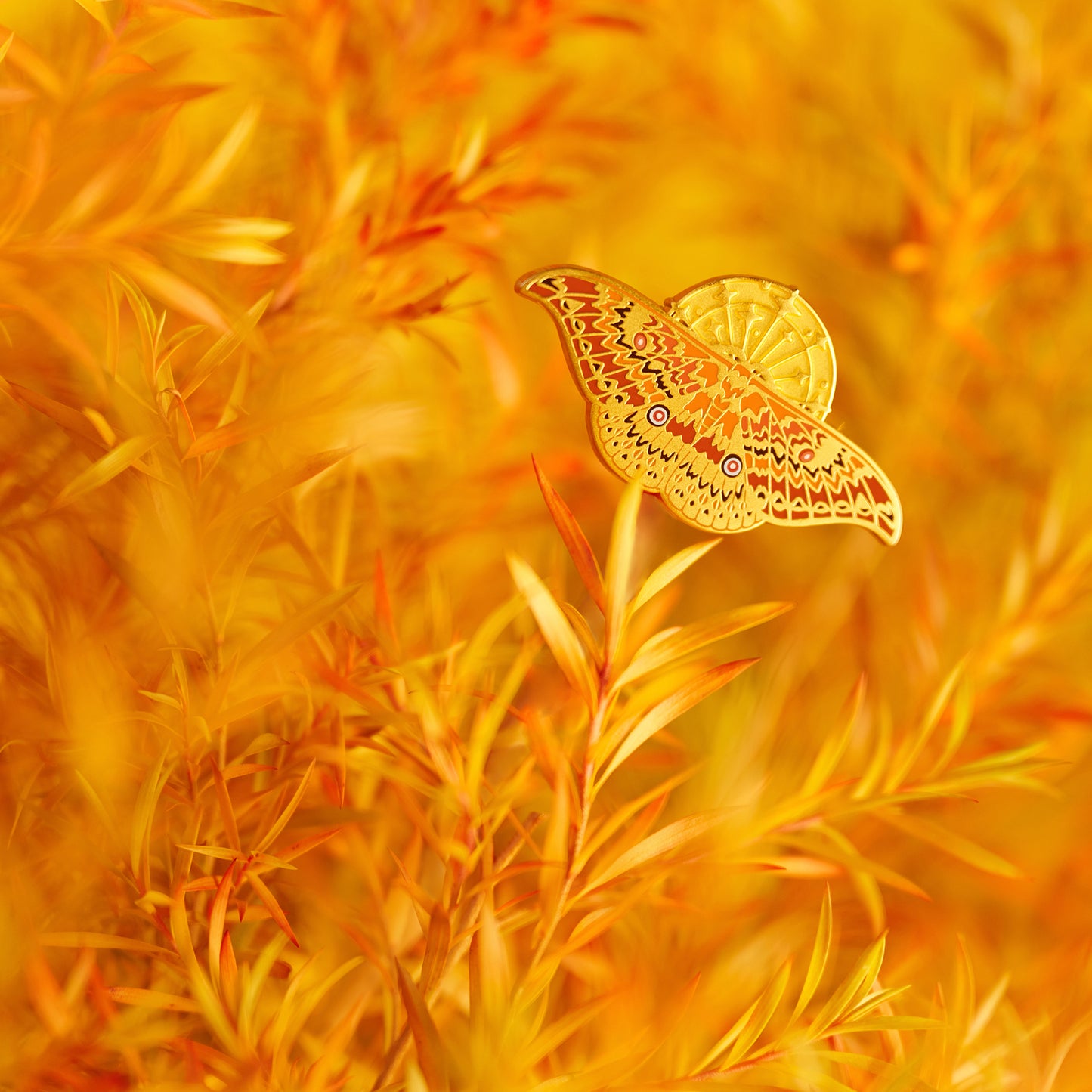 daparo Enamel Pins "Daparo Moon Moth"