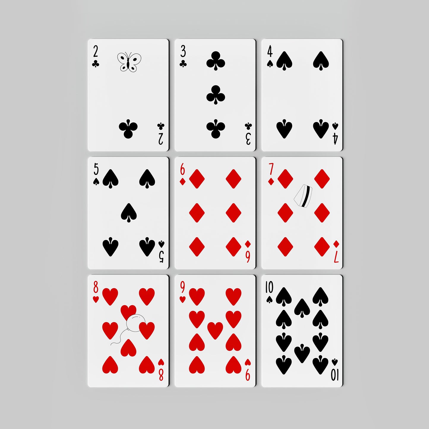 Painter & Ghost Playing Cards