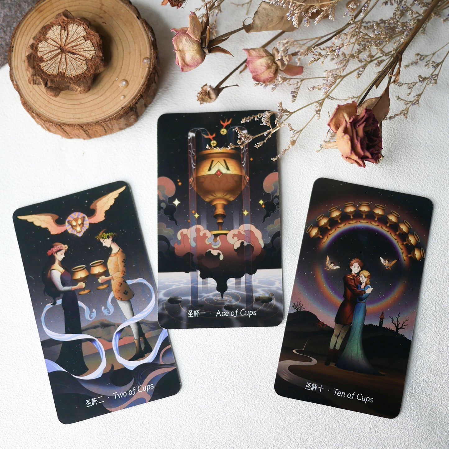 Stars Lighting Up the Night Tarot