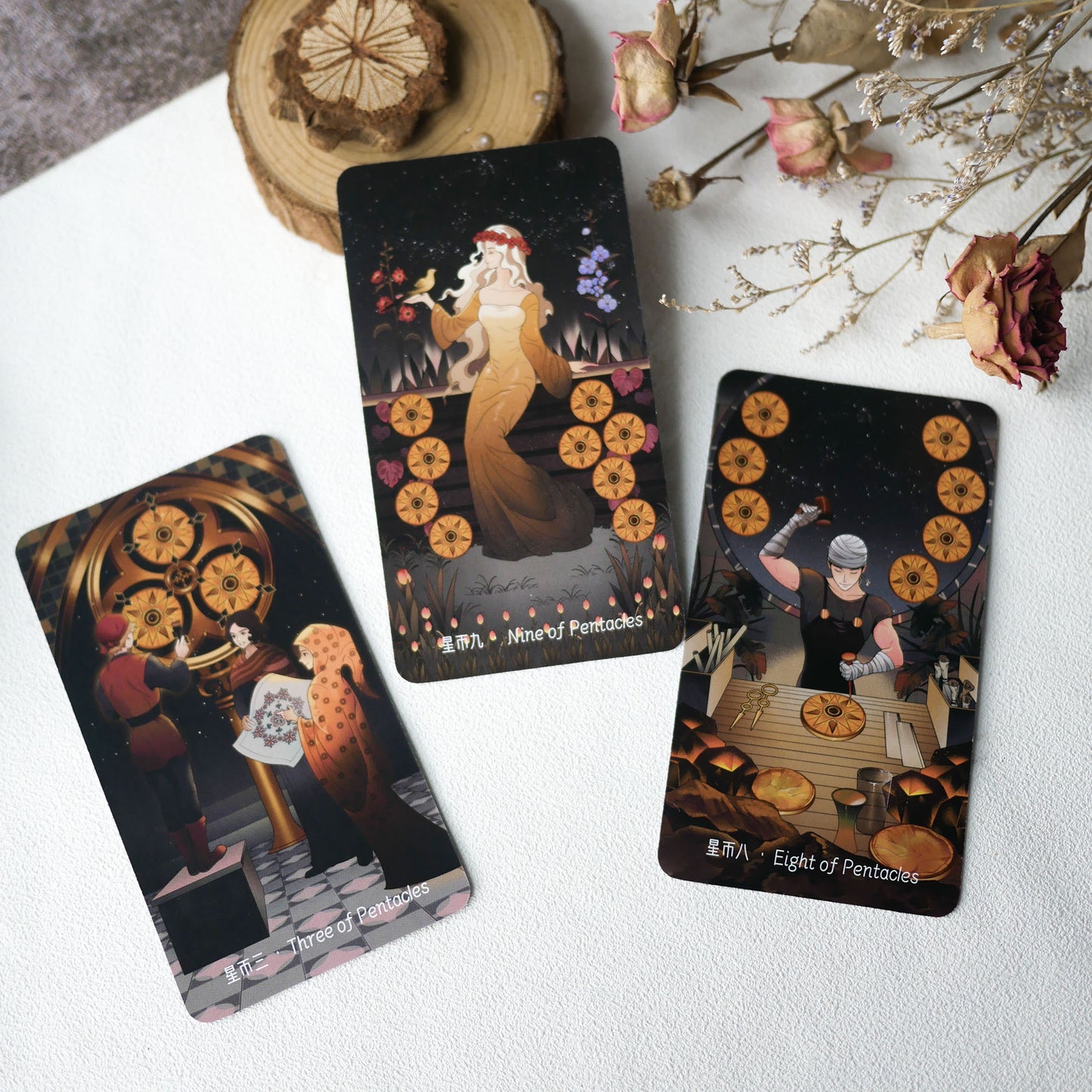 Stars Lighting Up the Night Tarot