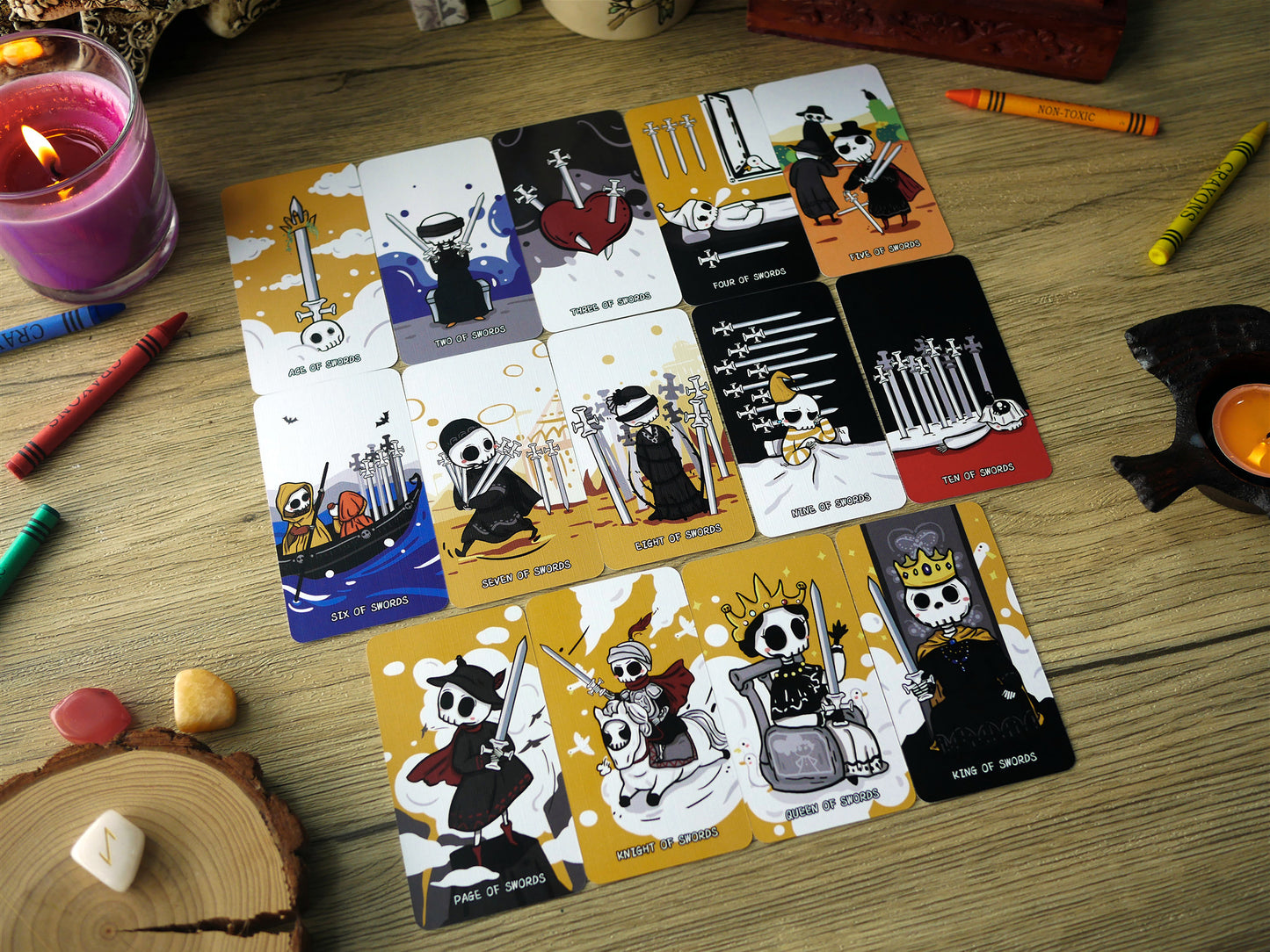 Diary of Skeleton Tarot