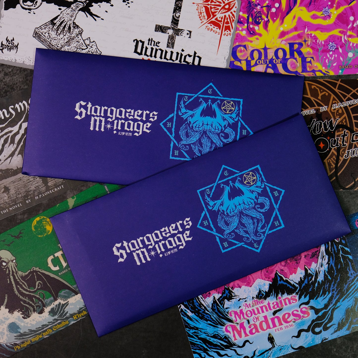 Stargazers Mirage Cthulhu Mythos PVC Ticket Bookmarks