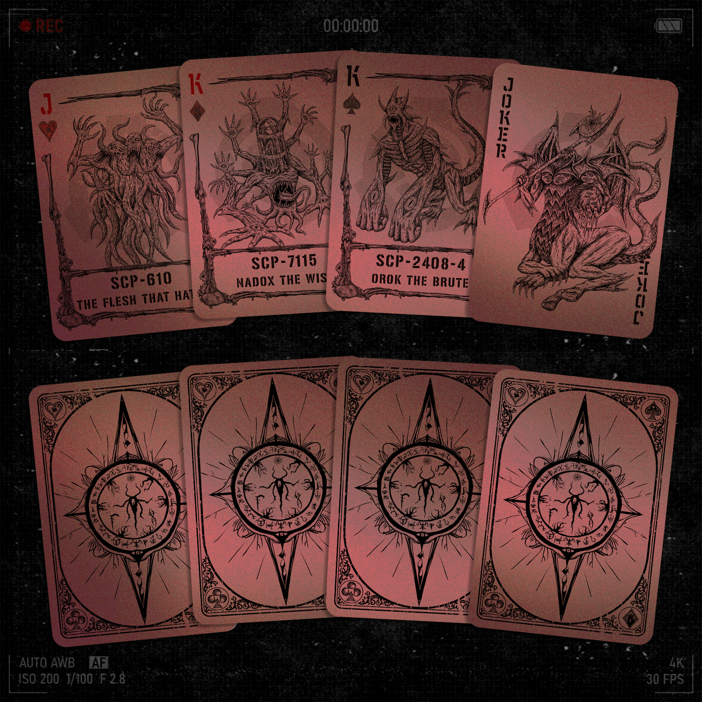 SCP Foundation Playing Cards