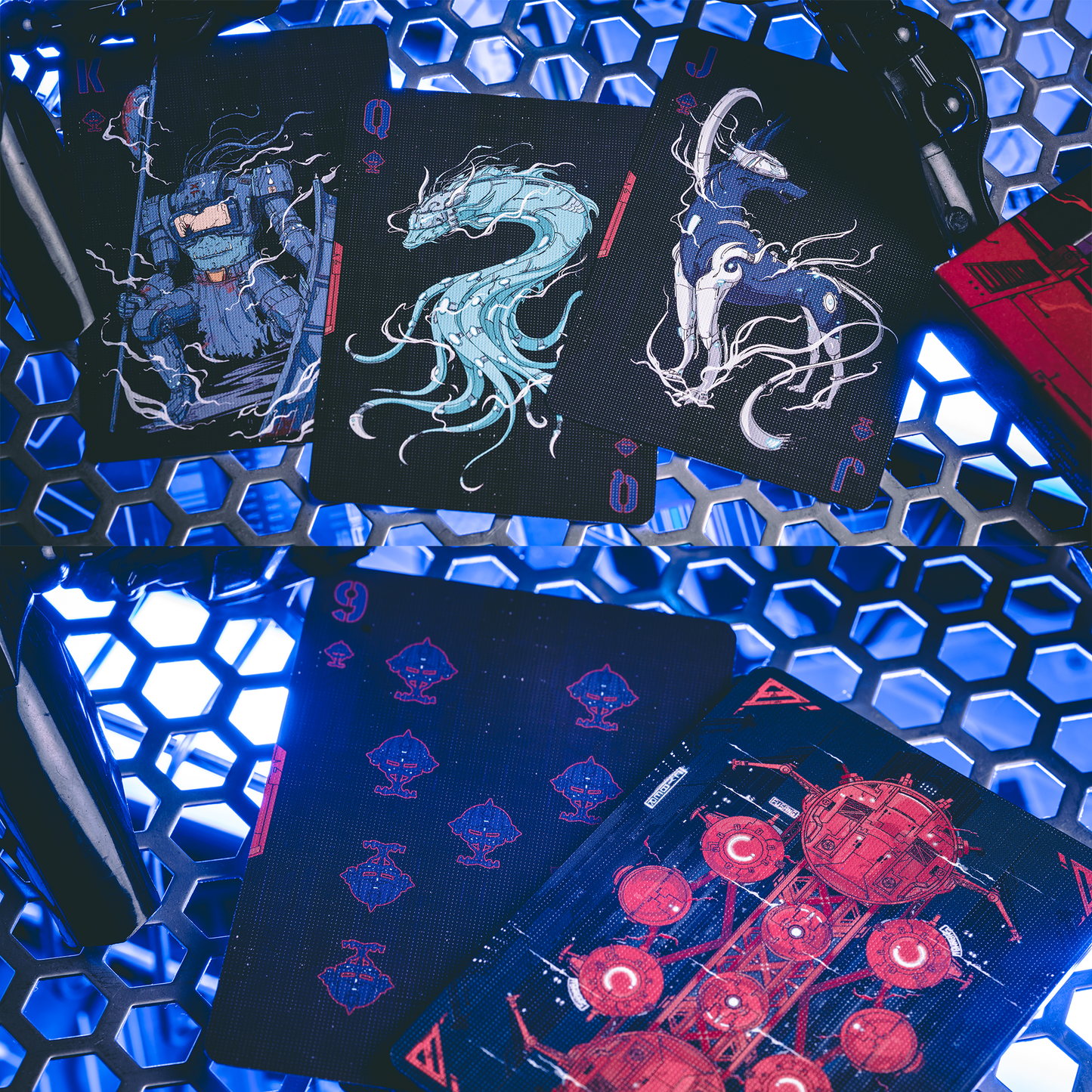 Cyberpunk Mythos Playing Cards