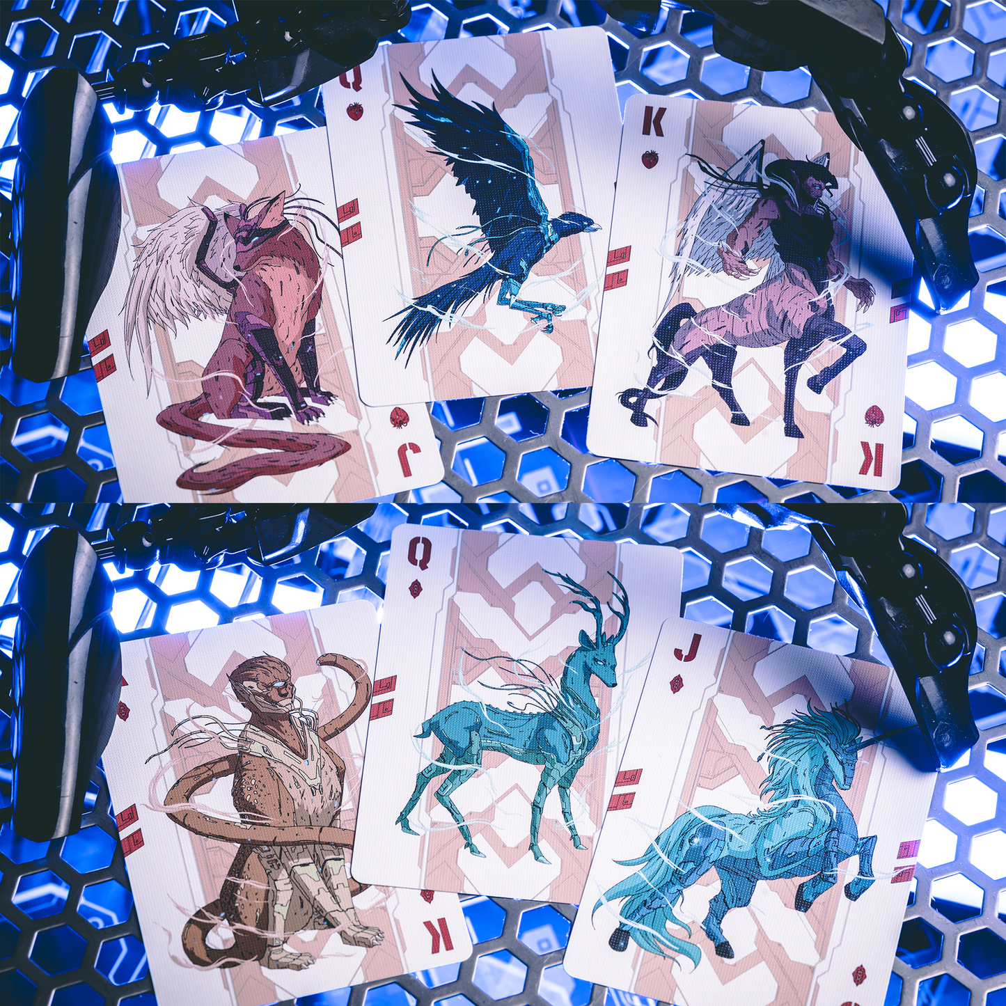 Cyberpunk Mythos Playing Cards