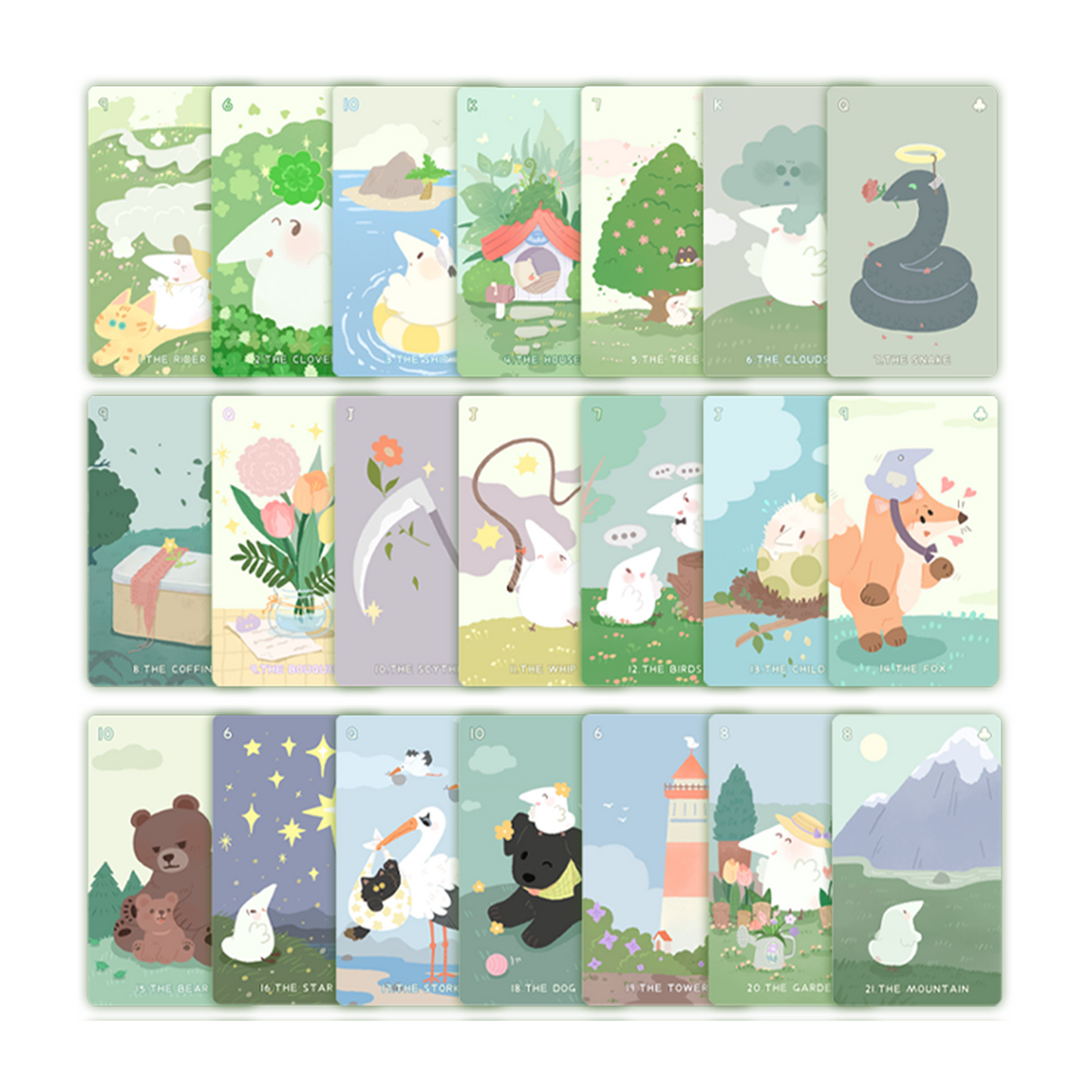RoRo Bird Lenormand