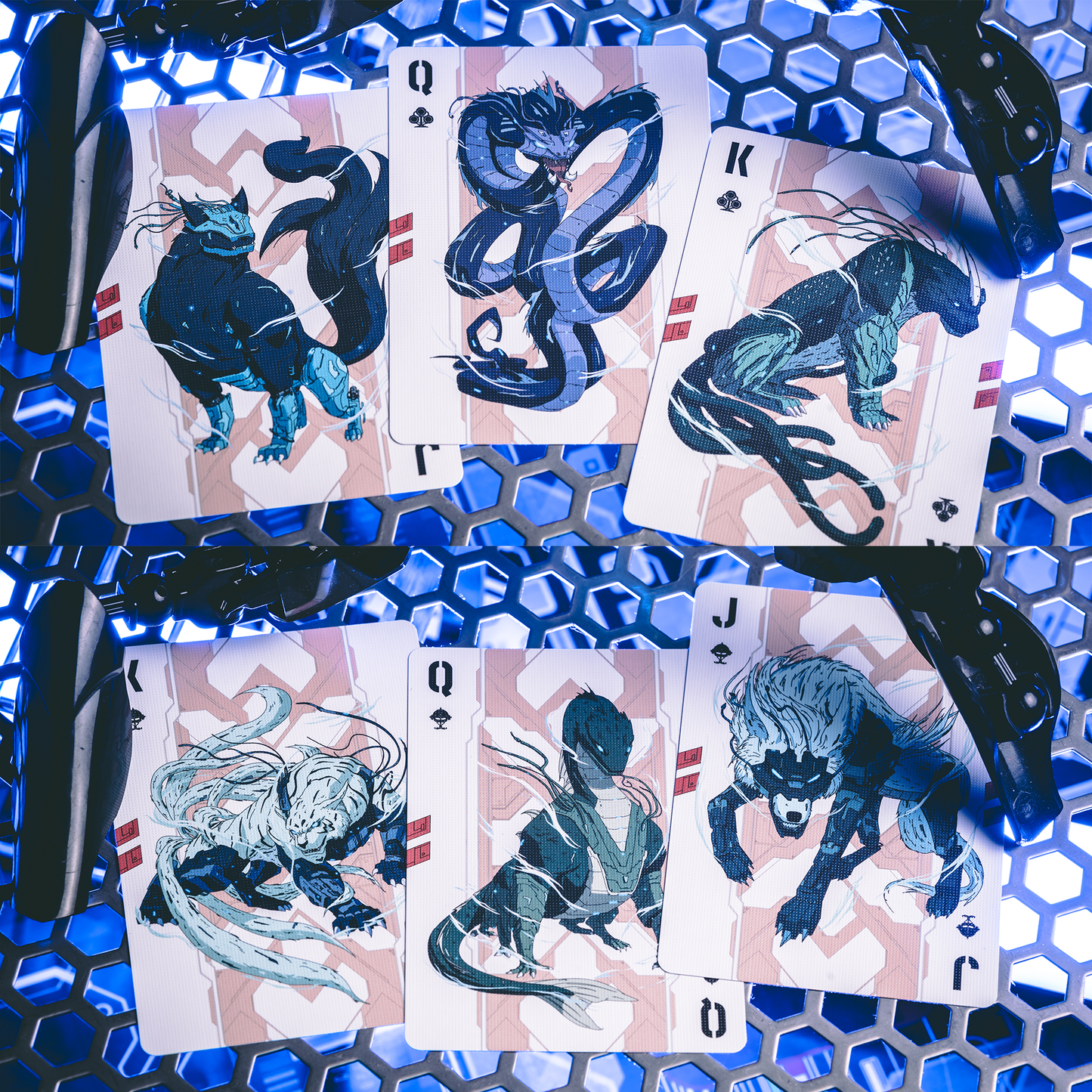 Cyberpunk Mythos Playing Cards