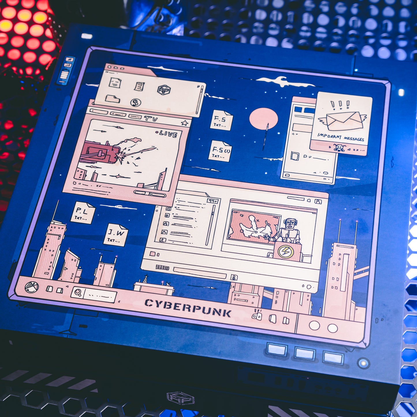 Cyberpunk Mythos Playing Cards