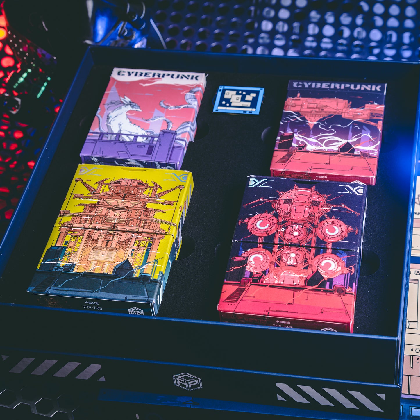 Cyberpunk Mythos Playing Cards