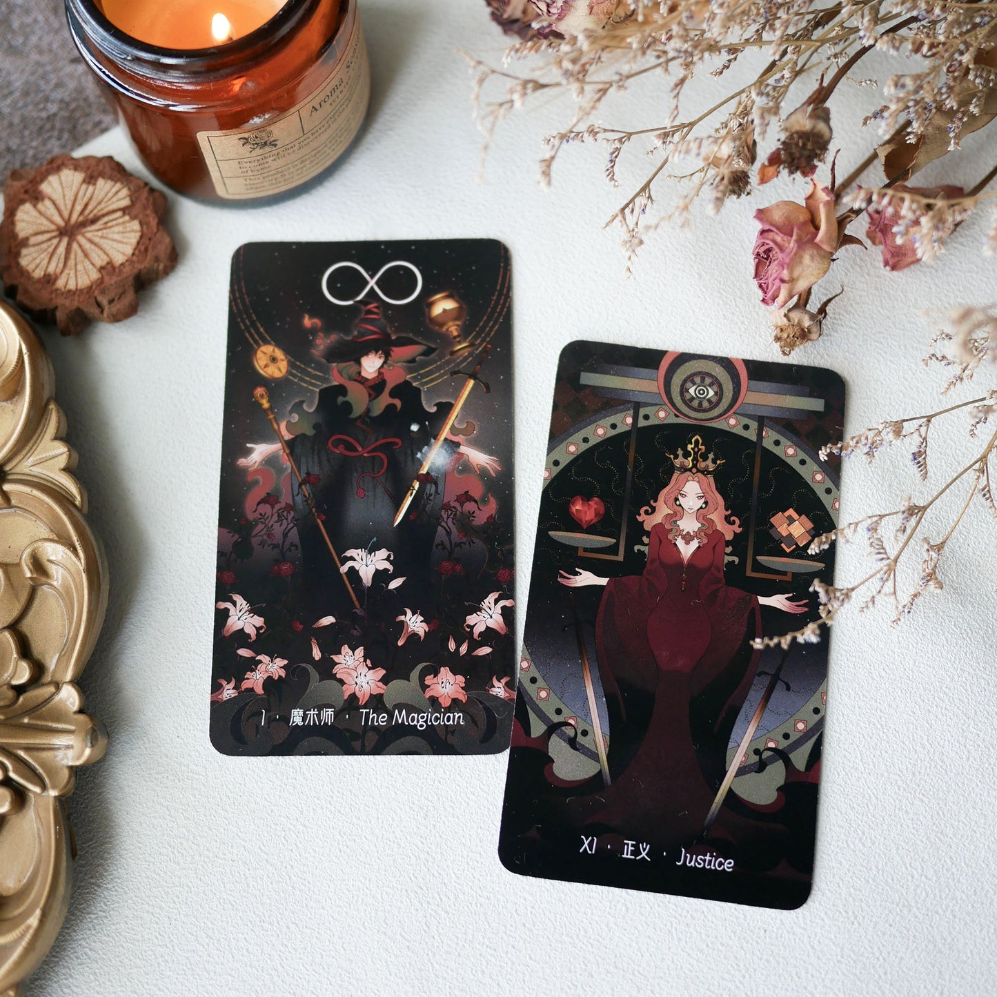 Stars Lighting Up the Night Tarot