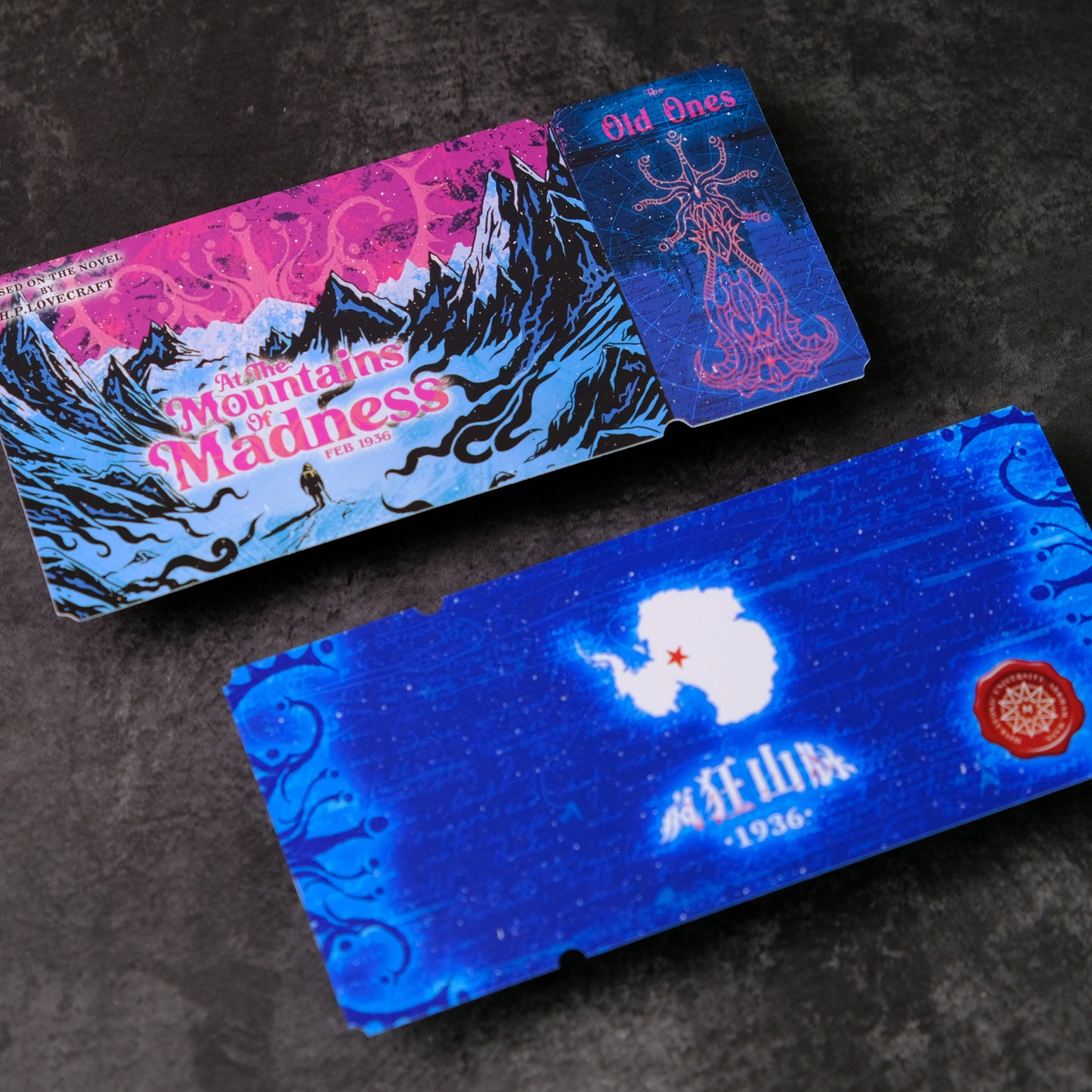 Stargazers Mirage Cthulhu Mythos PVC Ticket Bookmarks