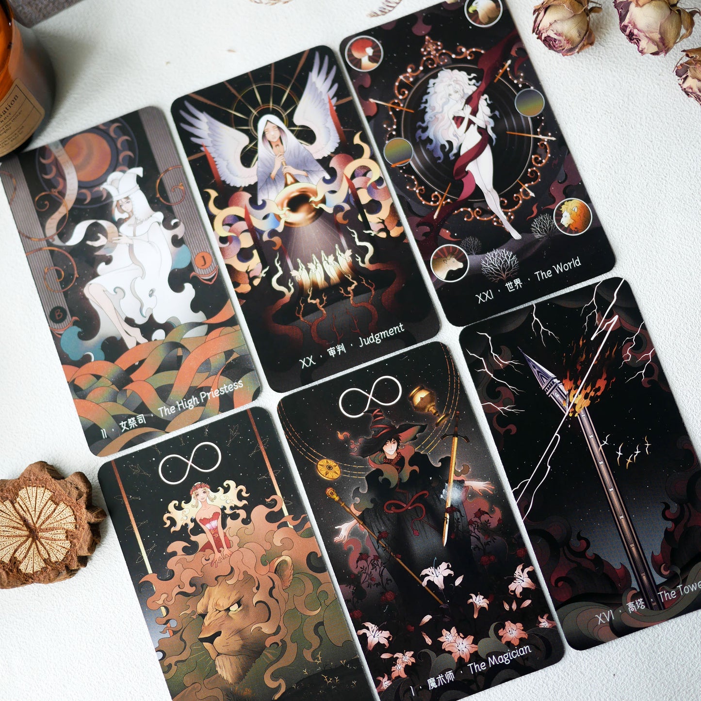 Stars Lighting Up the Night Tarot