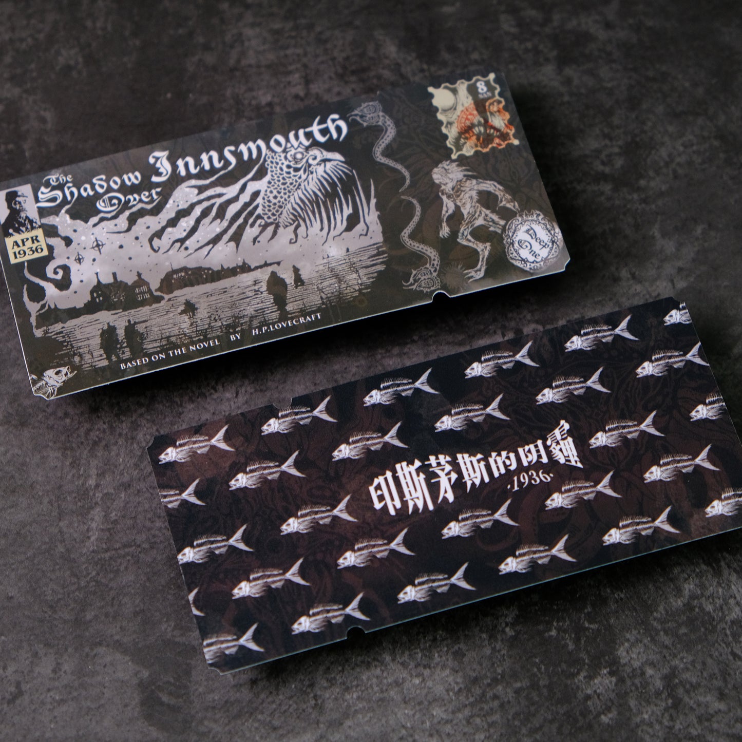 Stargazers Mirage Cthulhu Mythos PVC Ticket Bookmarks