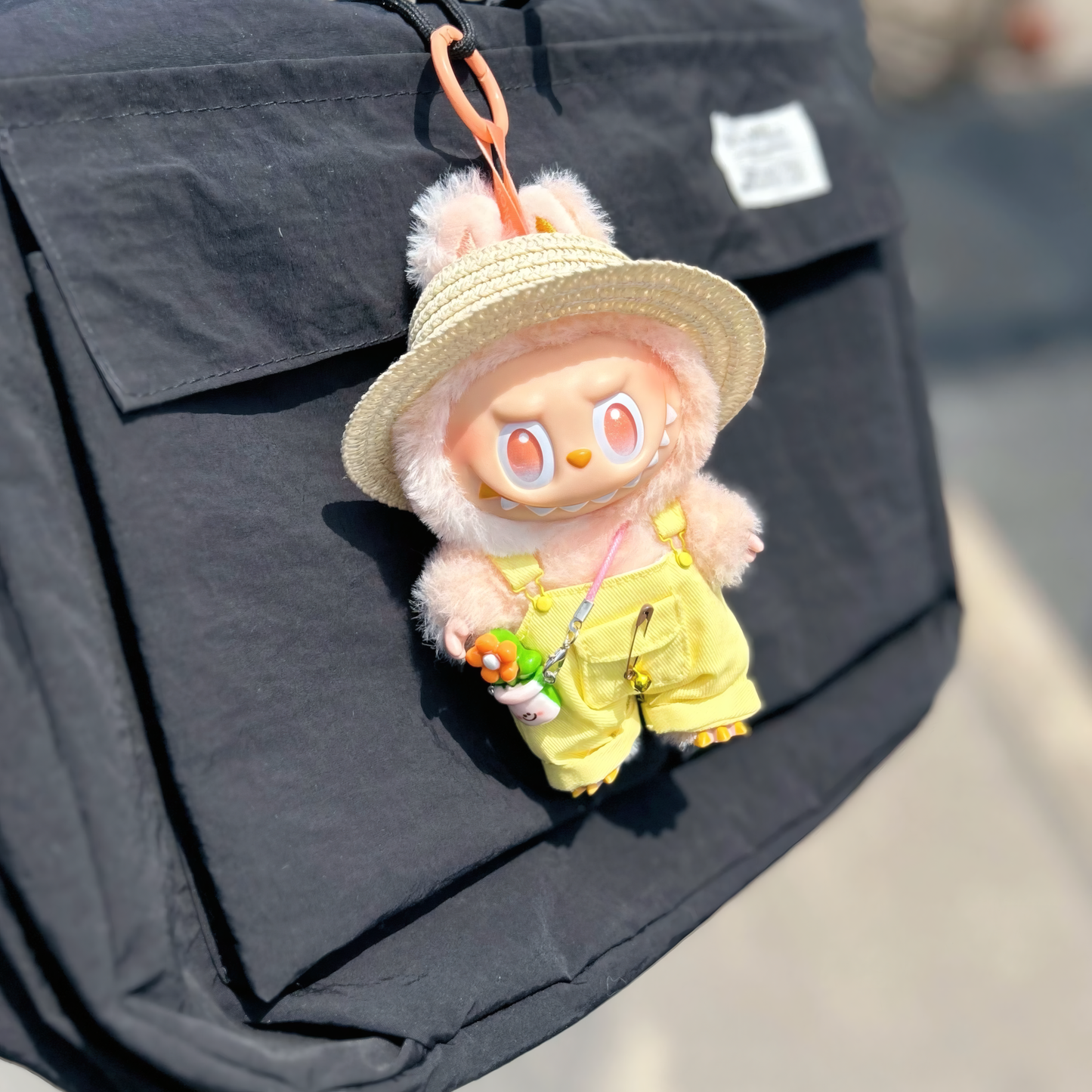 Handmade Clothes for Labubu & 15-17 cm Dolls "Overall Good"