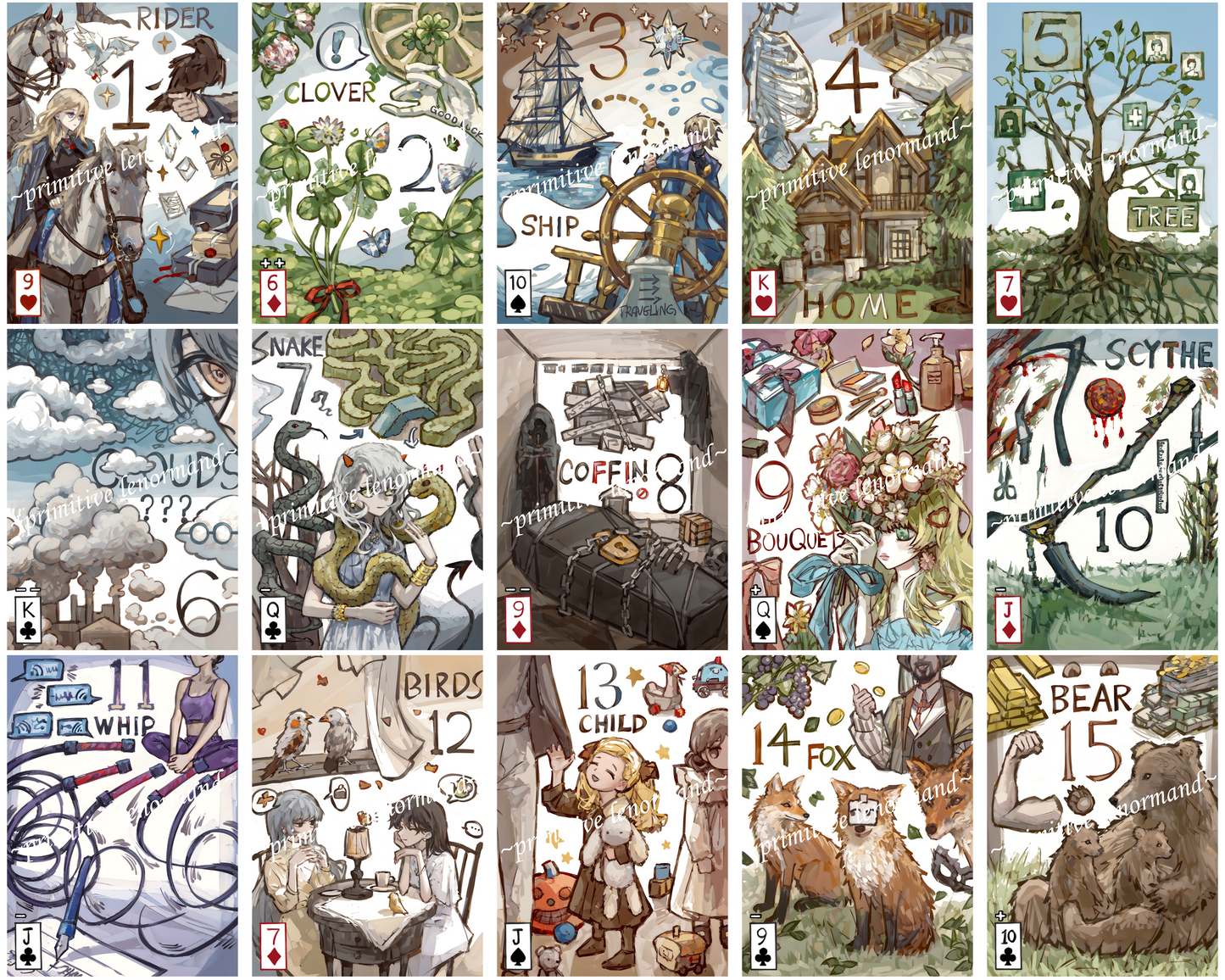 Primitive Lenormand