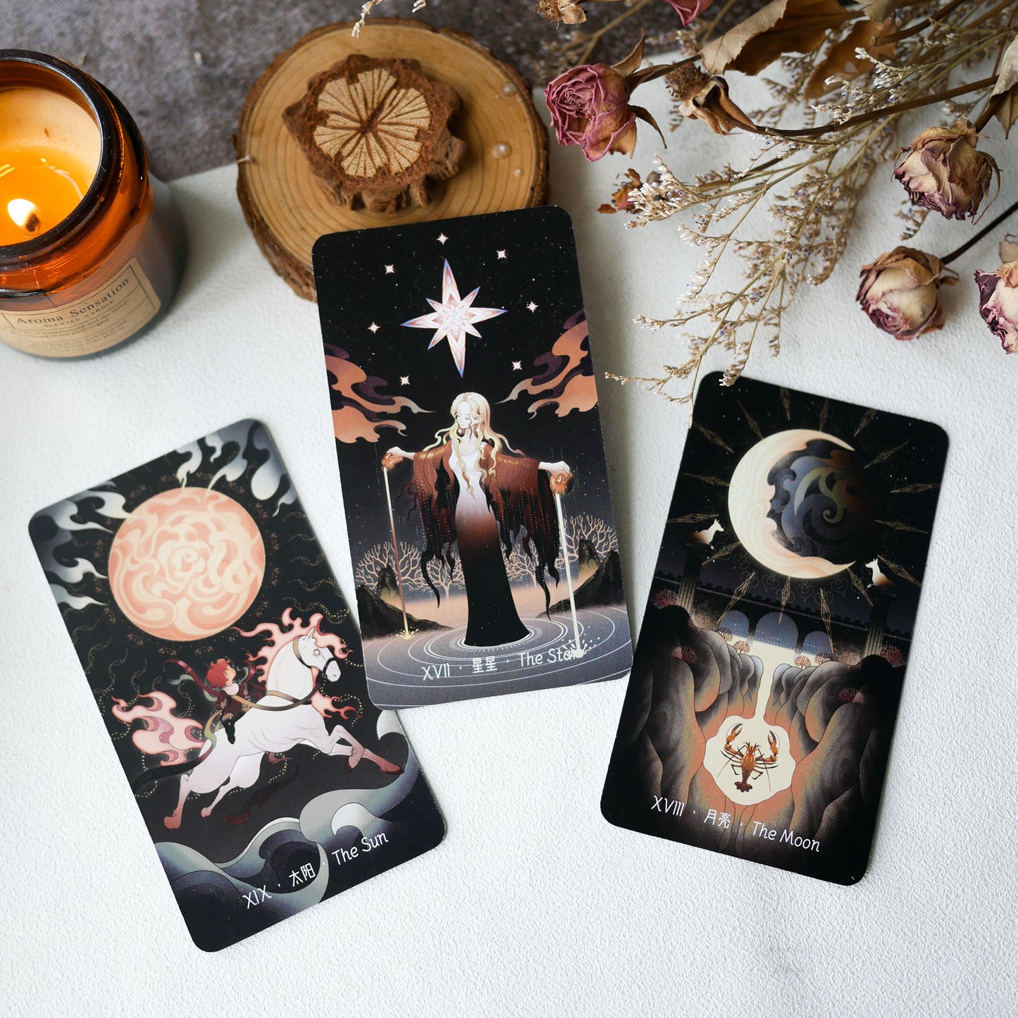 Stars Lighting Up the Night Tarot