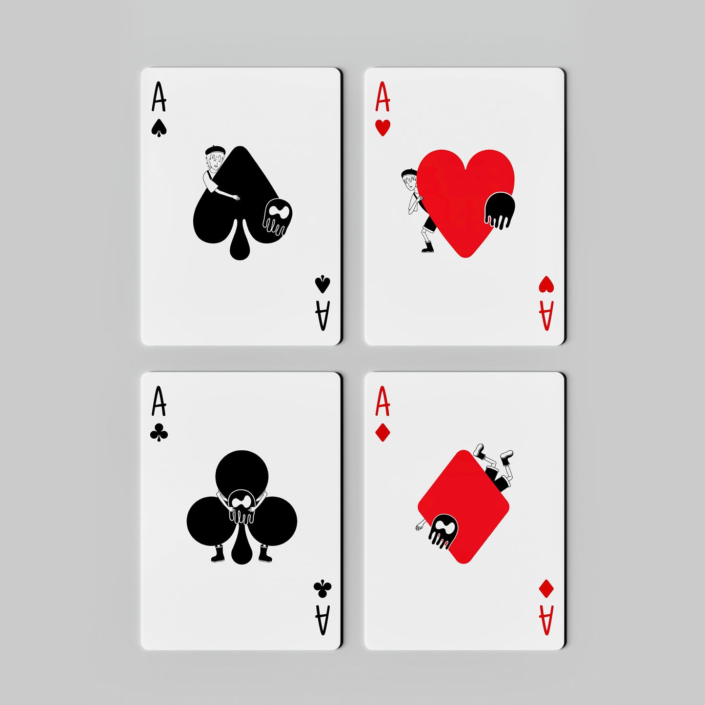 Painter & Ghost Playing Cards