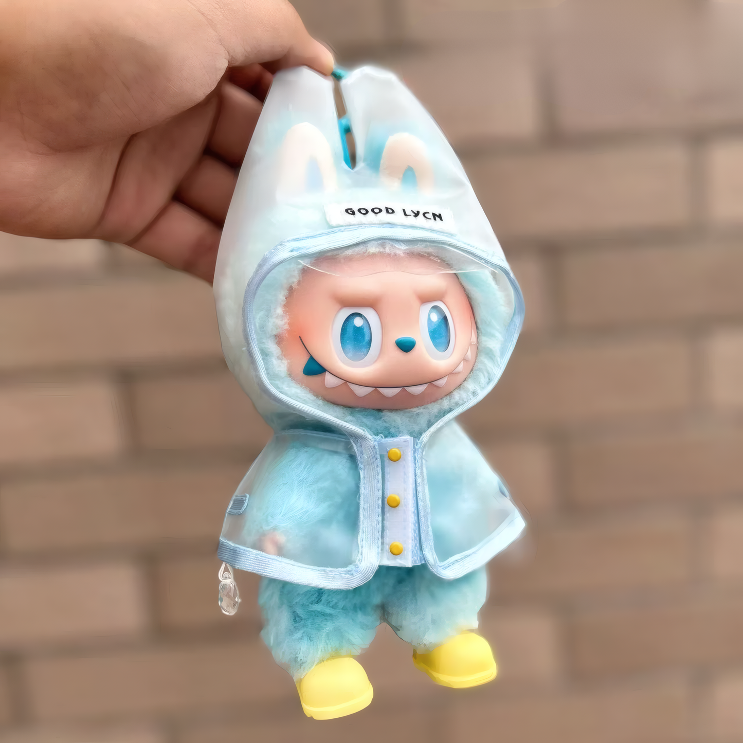 Handmade Clothes for Labubu & 15-17 cm Dolls "Overall Good"