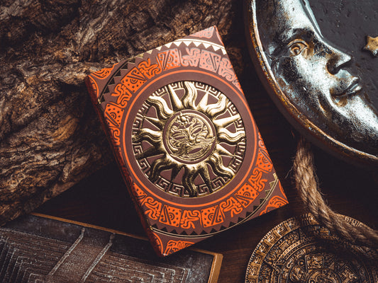 Maya Sun & Moon Playing Cards