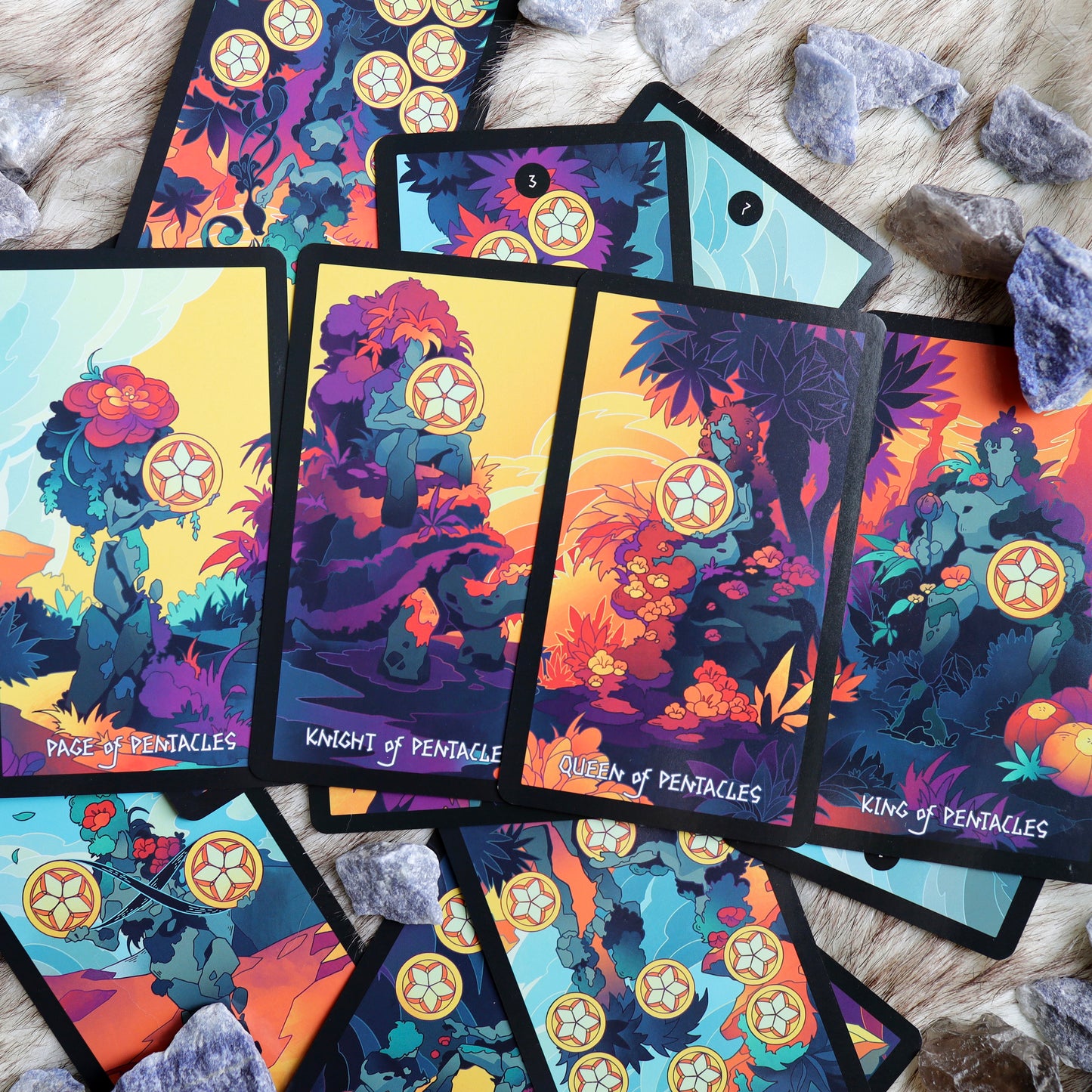 Elemental Strength Tarot