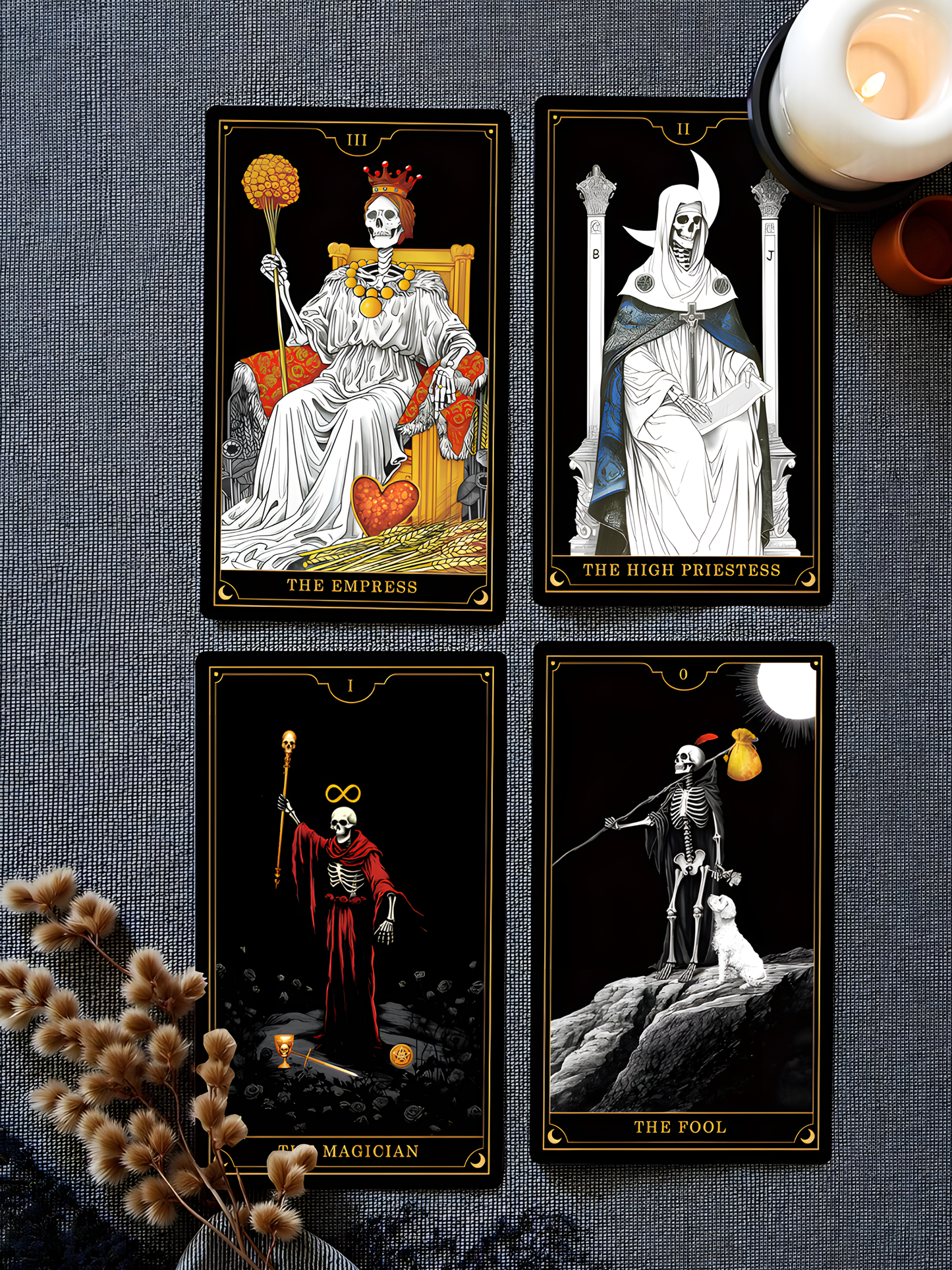 Reborn Skull Tarot