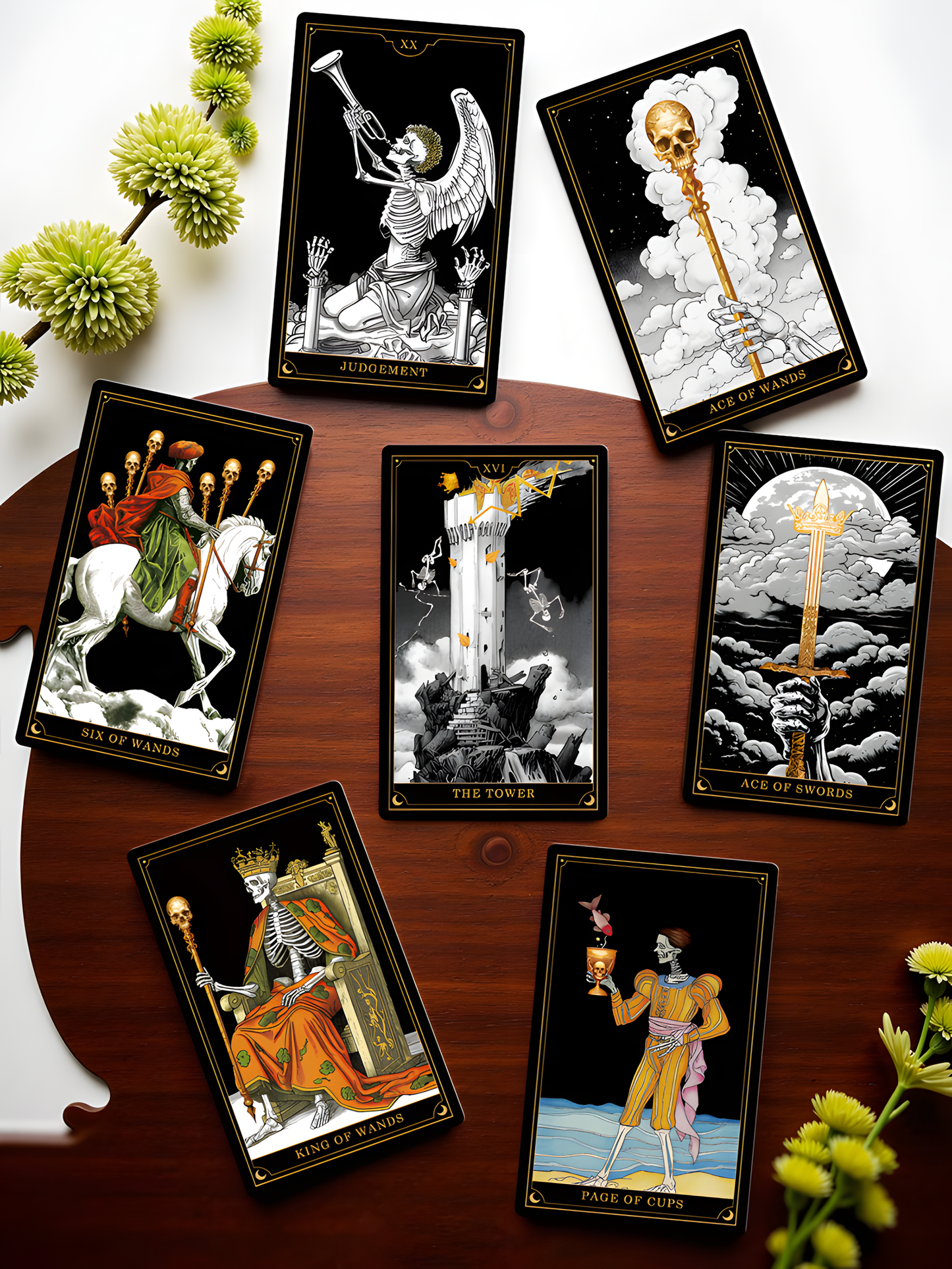 Reborn Skull Tarot