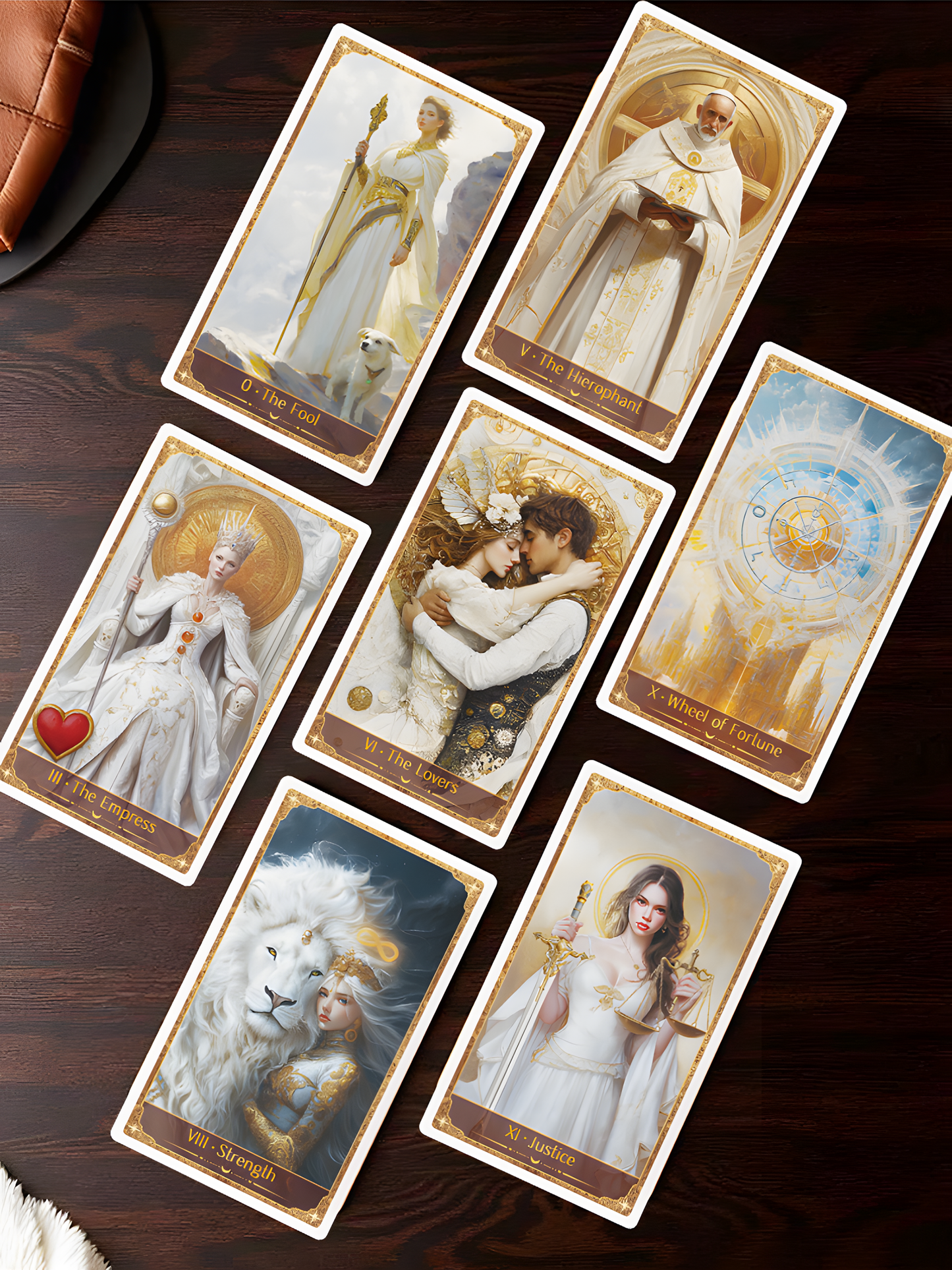 Golden Wheel Guardian Tarot