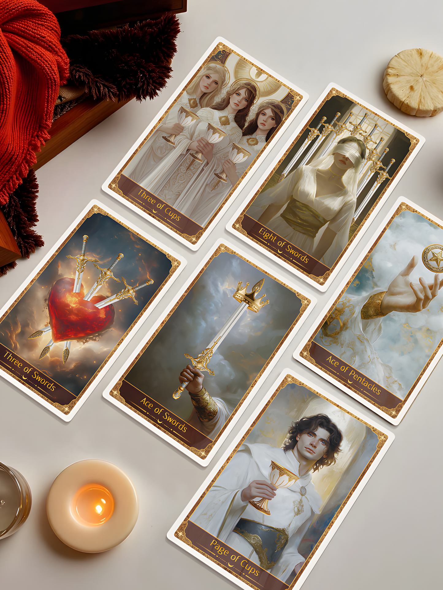 Golden Wheel Guardian Tarot