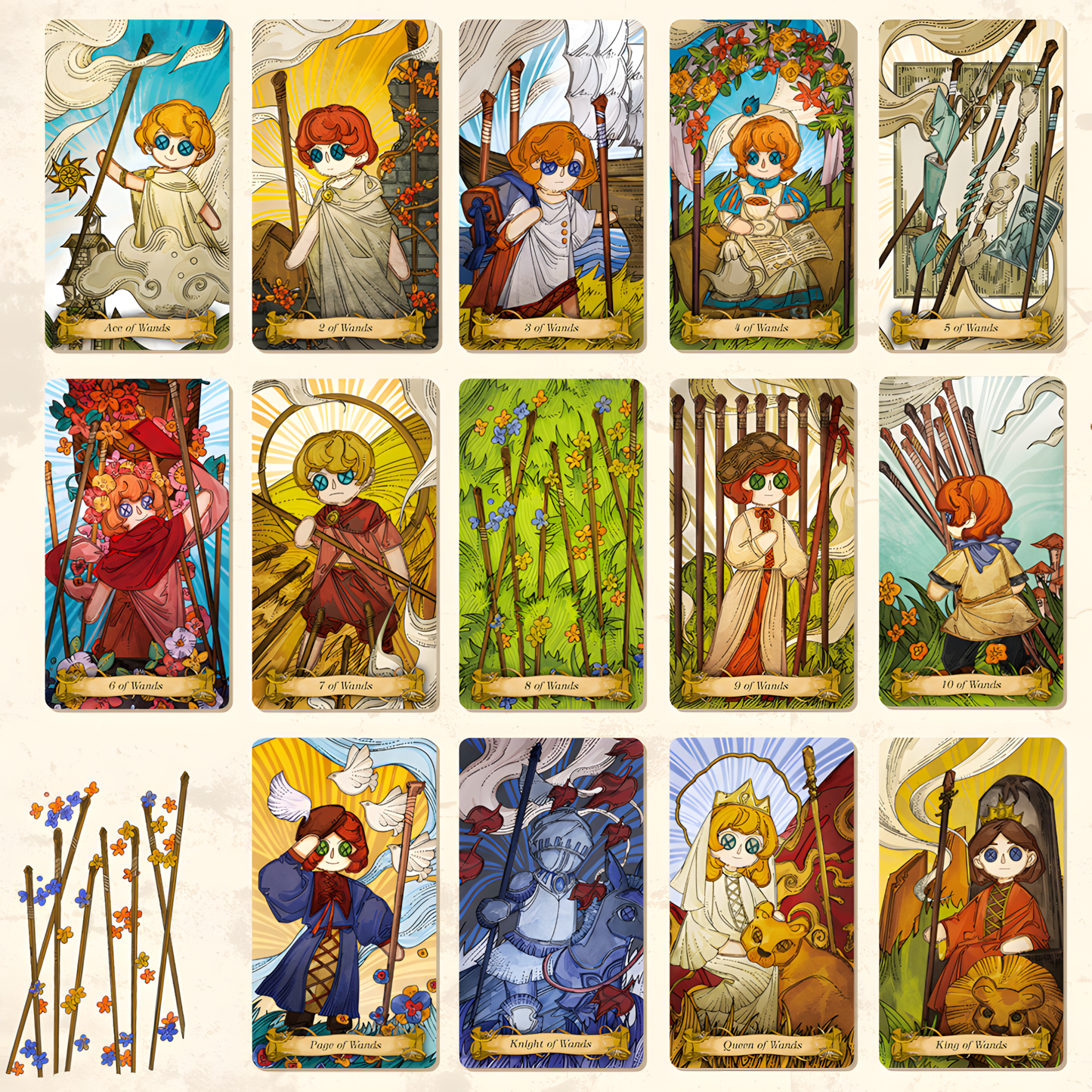 Cloth Doll Tarot