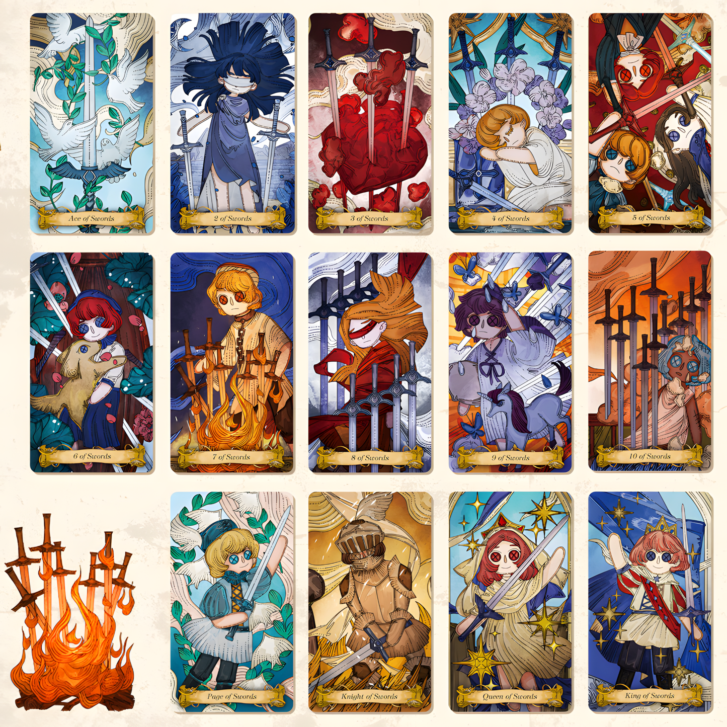 Cloth Doll Tarot