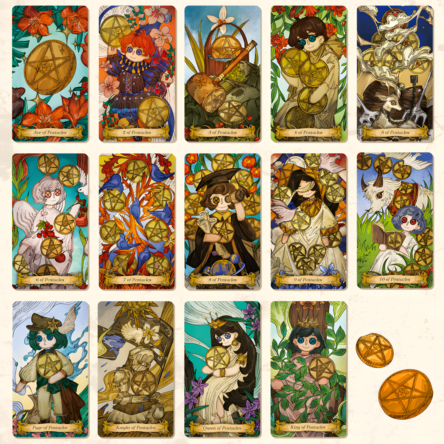 Cloth Doll Tarot