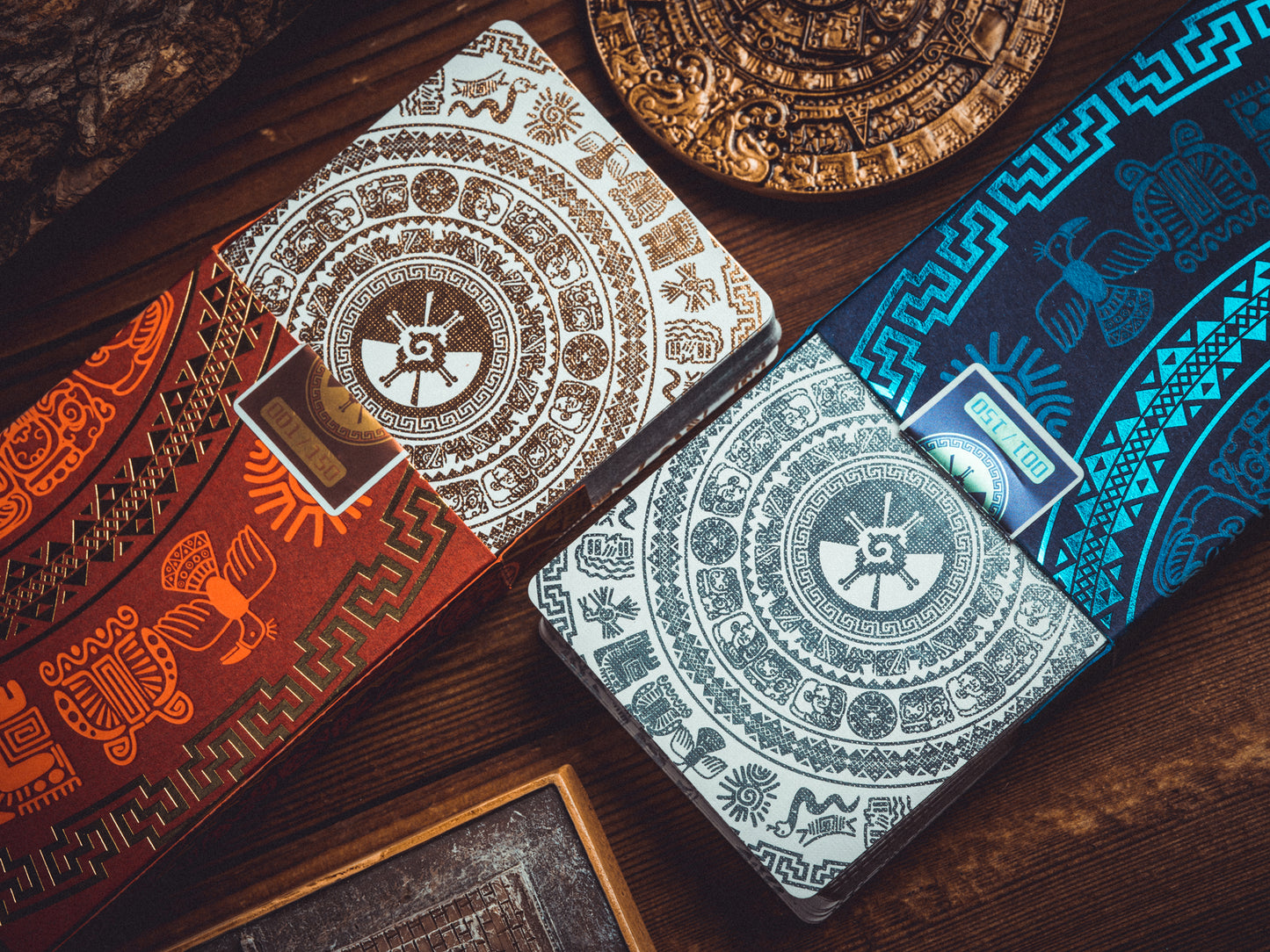 Maya Sun & Moon Playing Cards