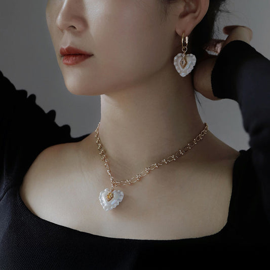 YIHE Ceramic Necklace "Heart al Dente"