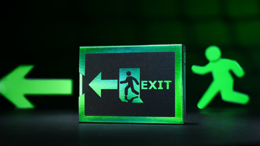 Exit Playing Cards