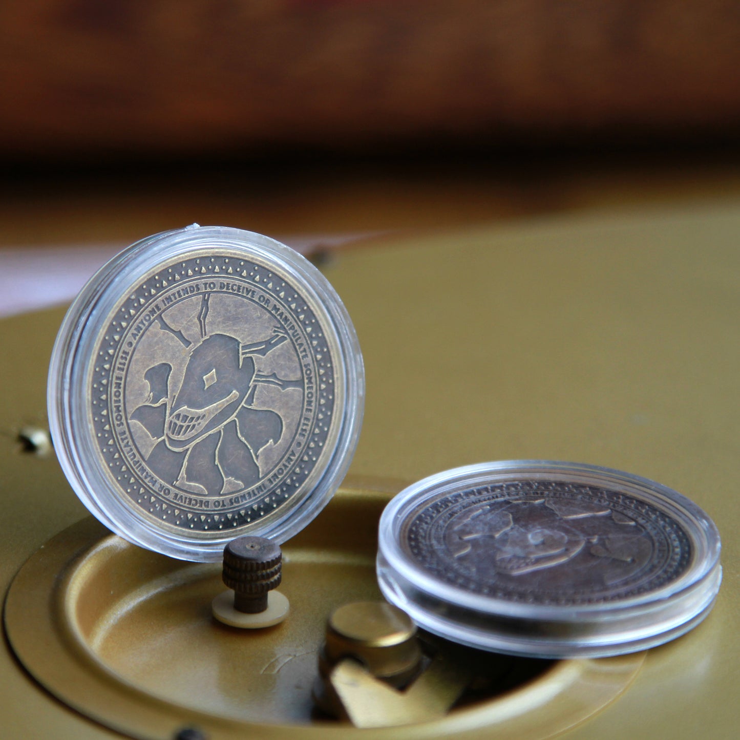 Manipulator Playing Cards Commemorative Coins