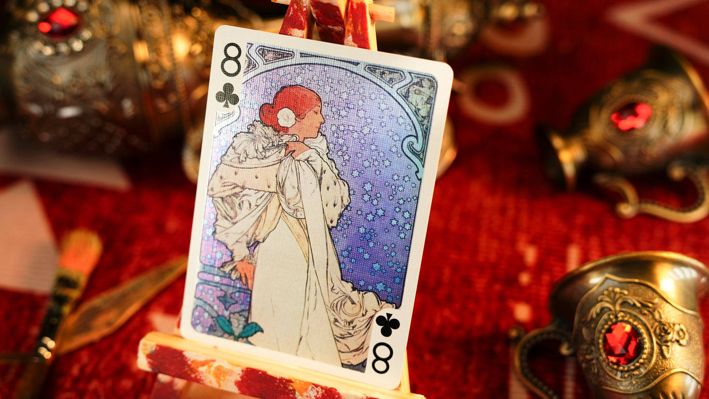 Mucha Playing Cards