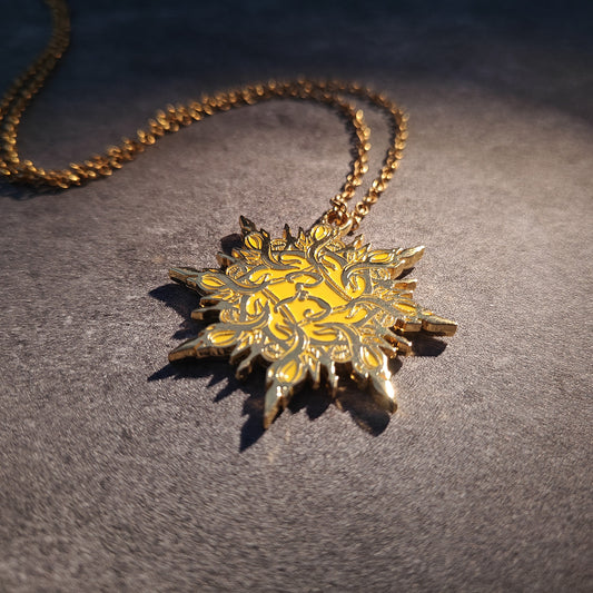 The Yellow Sign of Hastur Necklace