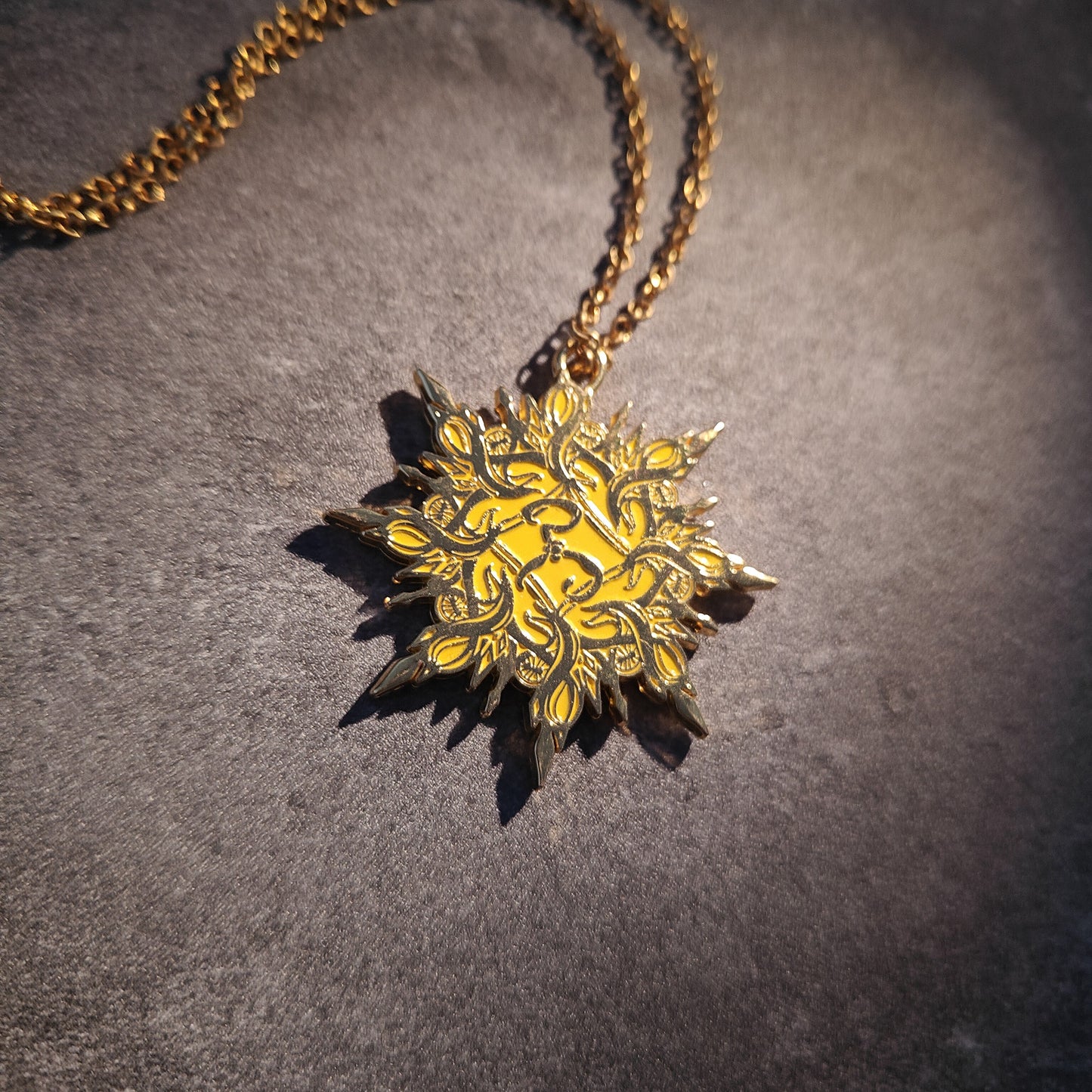 The Yellow Sign of Hastur Necklace
