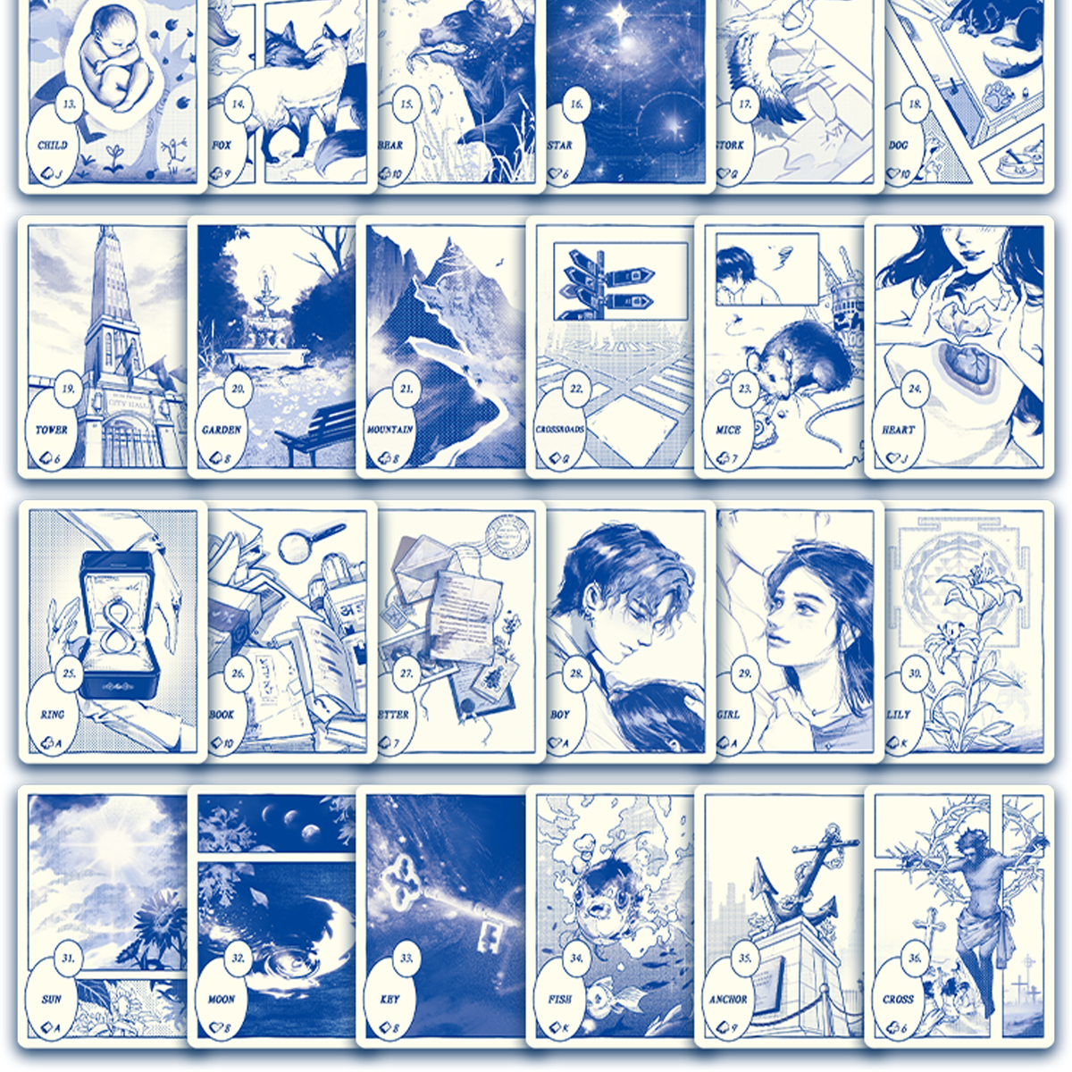 Blues Lenormand