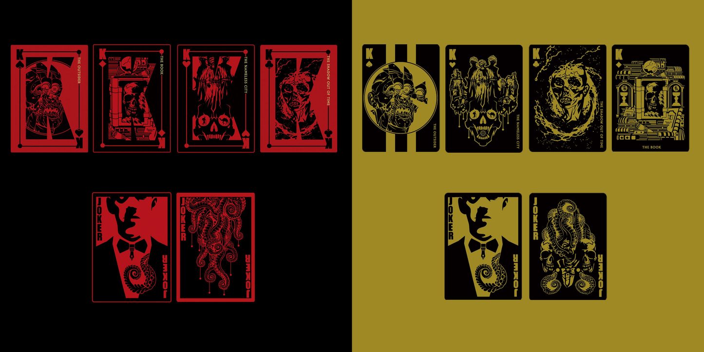 Lovecraft A-K Cthulhu Mythos Playing Cards