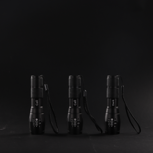 Zoomable Tactical UV Flashlight